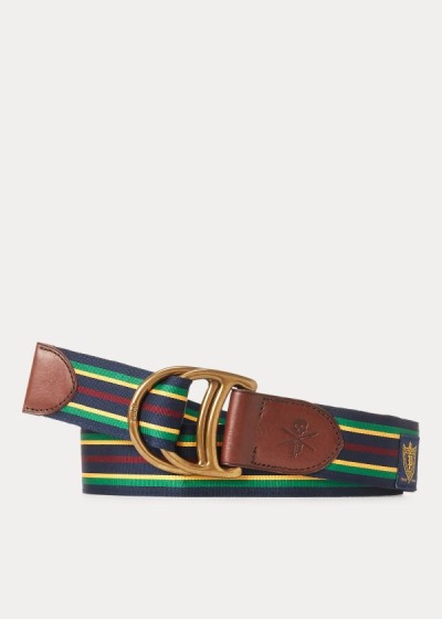 Polo Ralph Lauren Equestrian Grosgrain Bælte Herre Danmark (OJEWR5483)